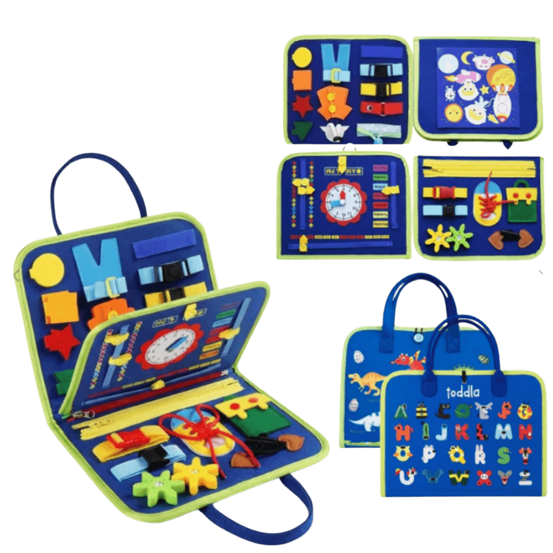 BebiDrive Podróżna Tablica Montessori bez Telefonu